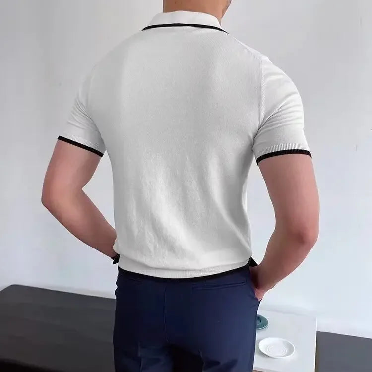 Line Polo Shirt